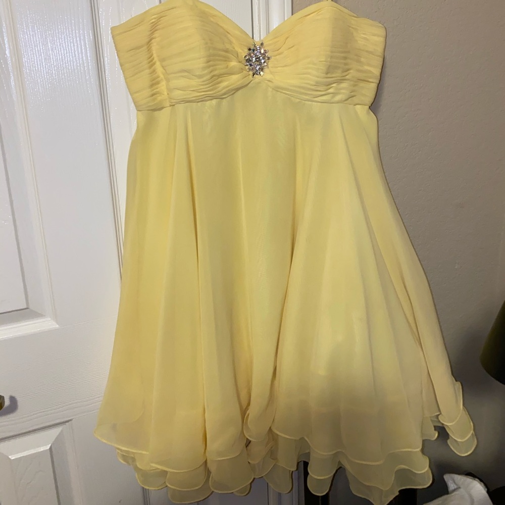 Yellow Spring Formal dress